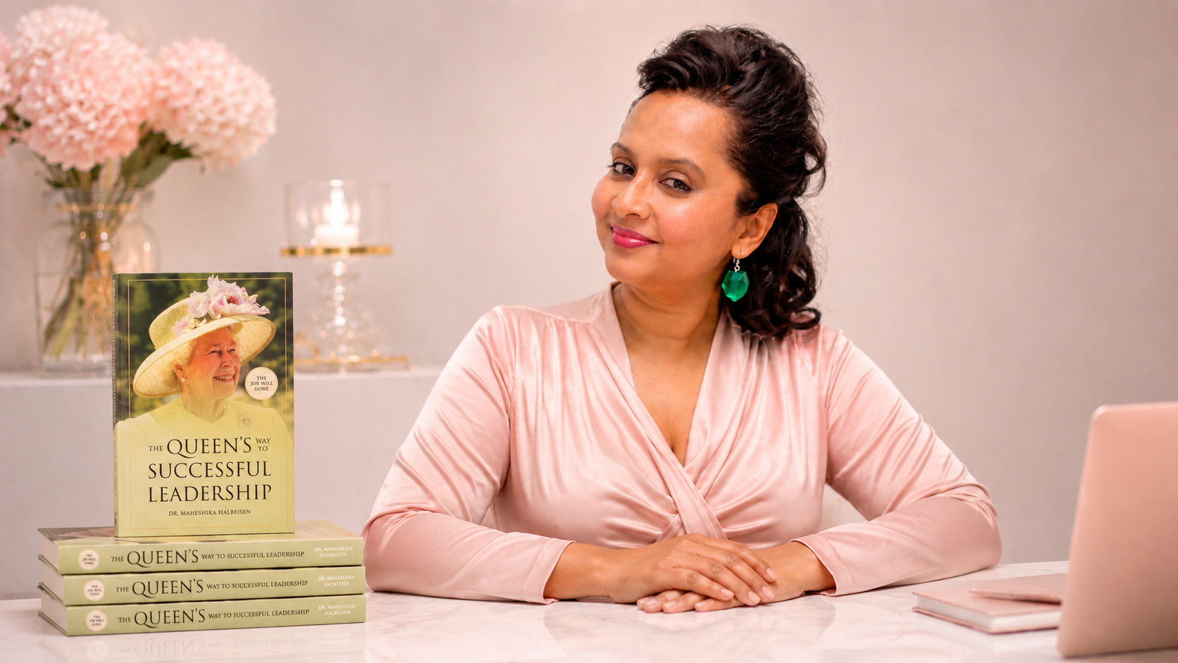 Dr. Maheshika Halbeisen with The Job Well Done